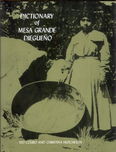 Dictionary of Mesa Grande - Soft Copy